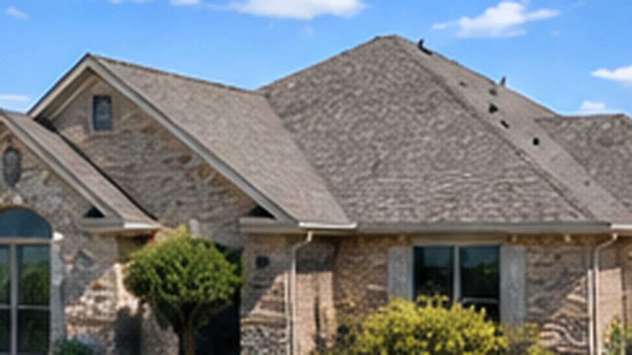 Representative residential roof replacement